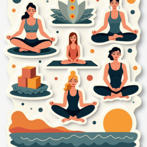 Wellness & Self-Care - Sticker Sheet v15